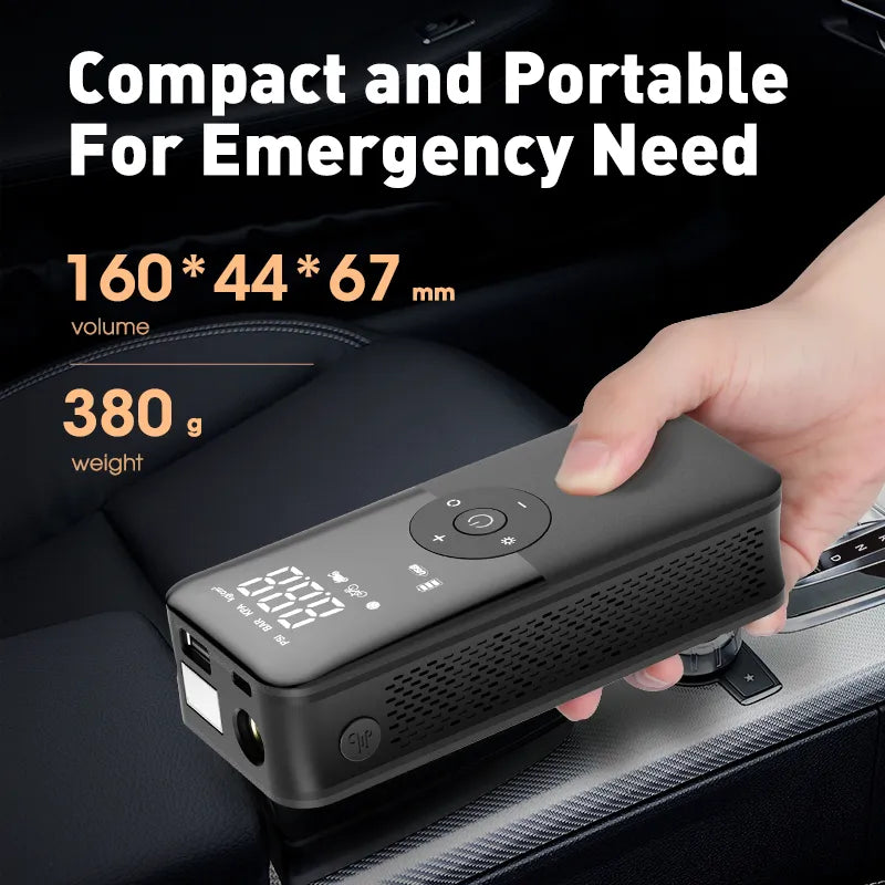 Portable Electric Air Pump with Digital Display