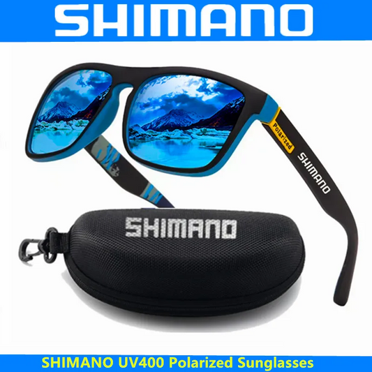 Shimano Polarized Sunglasses UV400 Protection Optional Box