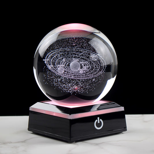 3D Crystal Solar System